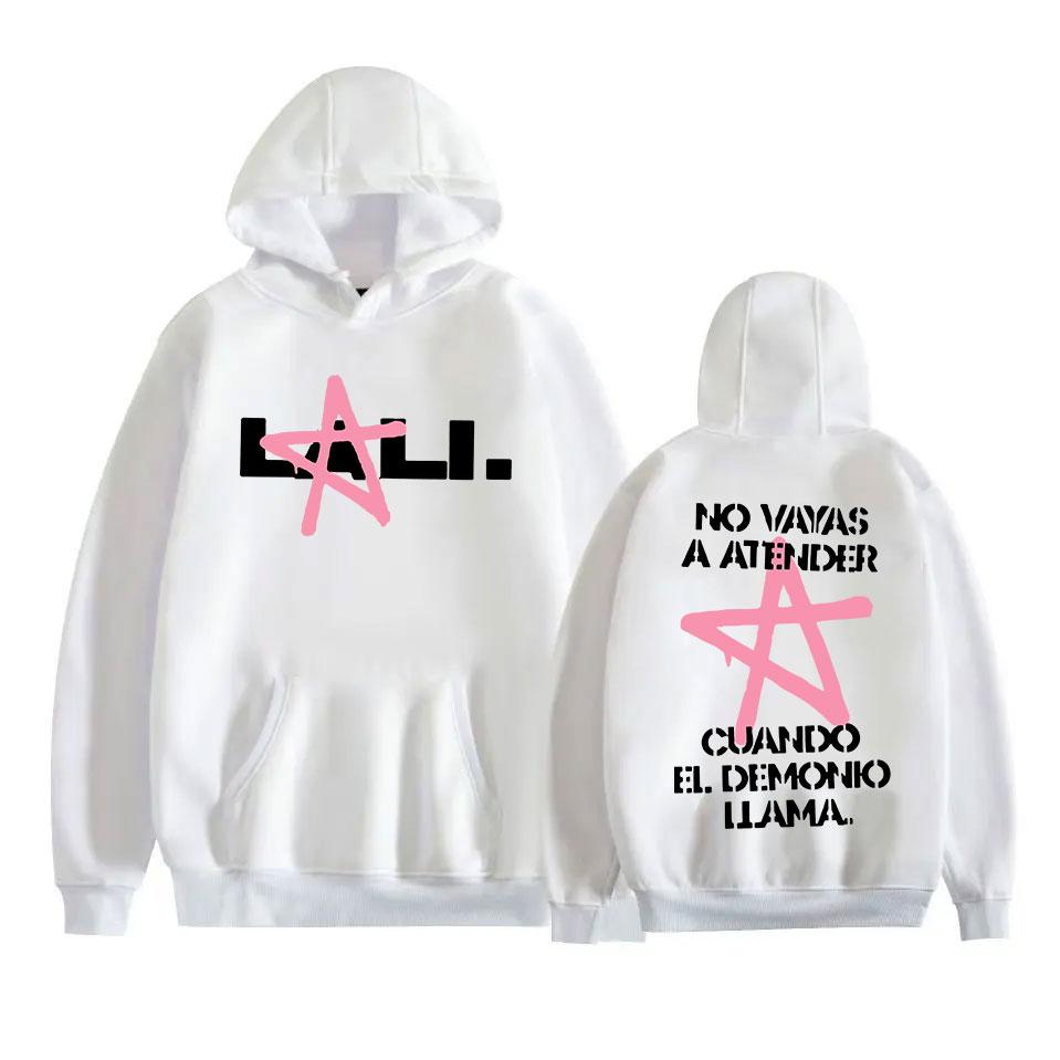 Singer Lali Esposito Tour 2025 Letter Print Hoodie Men Women Clothing Aesthetic Long Sleeve Sweatshirt Fashion Oversized Hoodies