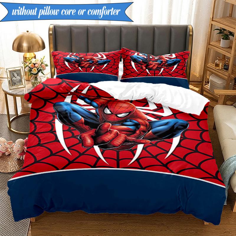 Spider 3pcs K-pop Music Group Bedding set,Ideal for Bedroom, Dormitory,Including Duvet Cover And 2pcs Pillowcases,Fan Gifts