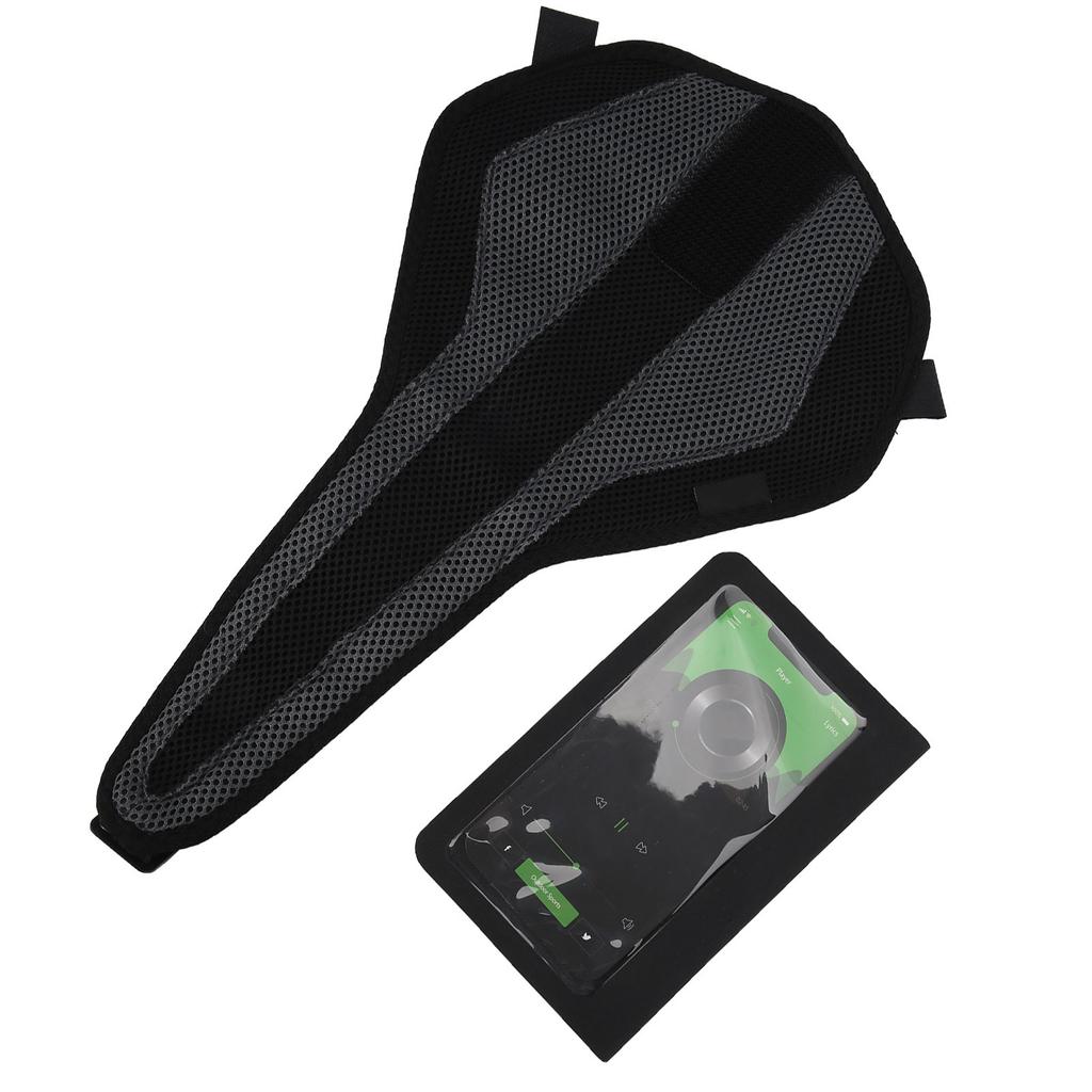 Bicycle Sweatband Training Tape Sweatproof Net with Mobile Phone Bag Cycling Accessories
