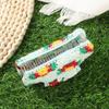 Knitting Hair Claw Girls Women Crochet Handmade Hairpin Fashion Floral Hairpin Crabs Girls Hawaii Bohemia Hair Accessories