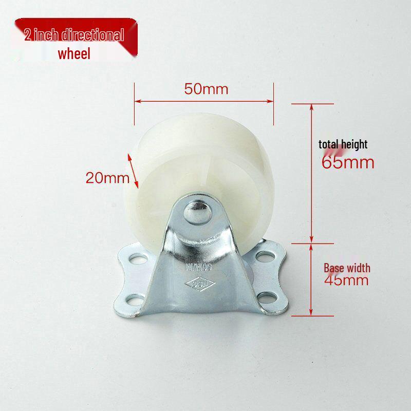 Univerzální kolečko na nábytek - Lehké, velikosti 1”-2” pro květináče, postele a zásuvky