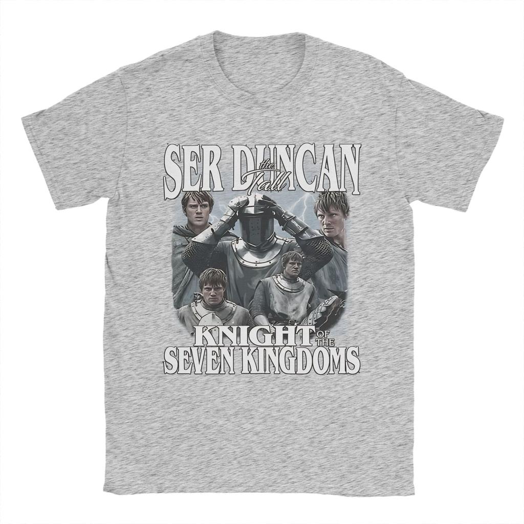 Ser Duncan the Tall A Knight of the Seven Kingdoms Tee Shirt for Unisex Women Printed T Shirts 100 Cotton Clothes