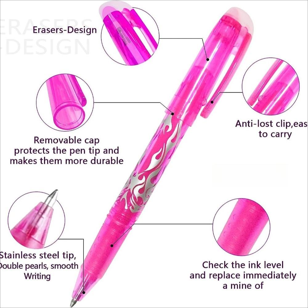 Atacado de Fabricantes Canetas Gel Térmicas Apagáveis Canetas Coloridas Apagáveis Notas Especiais Pintadas à Mão