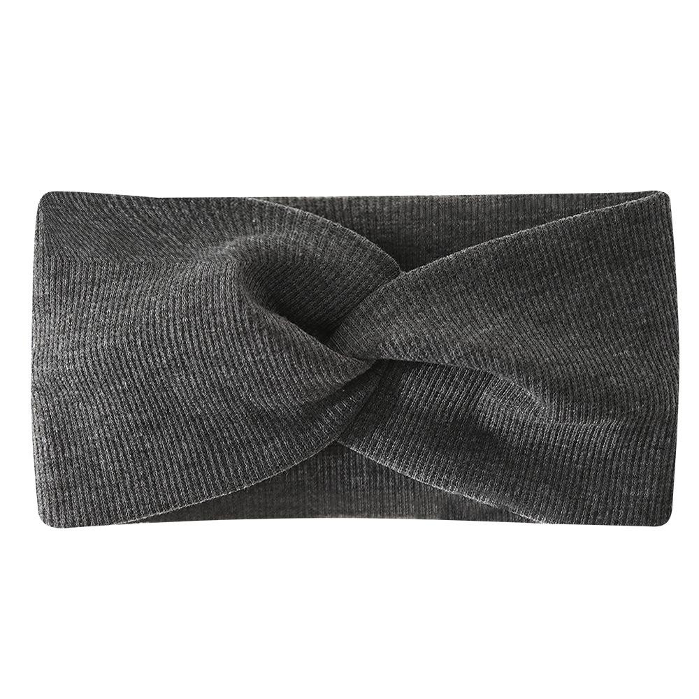 Bohemian Sports Wide Headband Threaded Cotton Cross Yoga Sports Stretch Headband