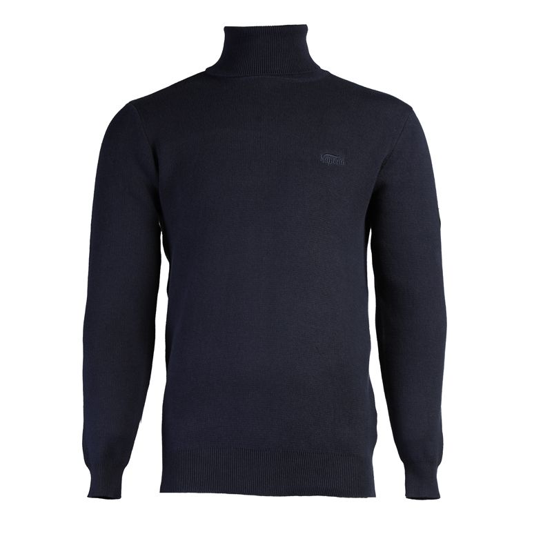 Pull col roule landon en maille fine Homme KAPORAL