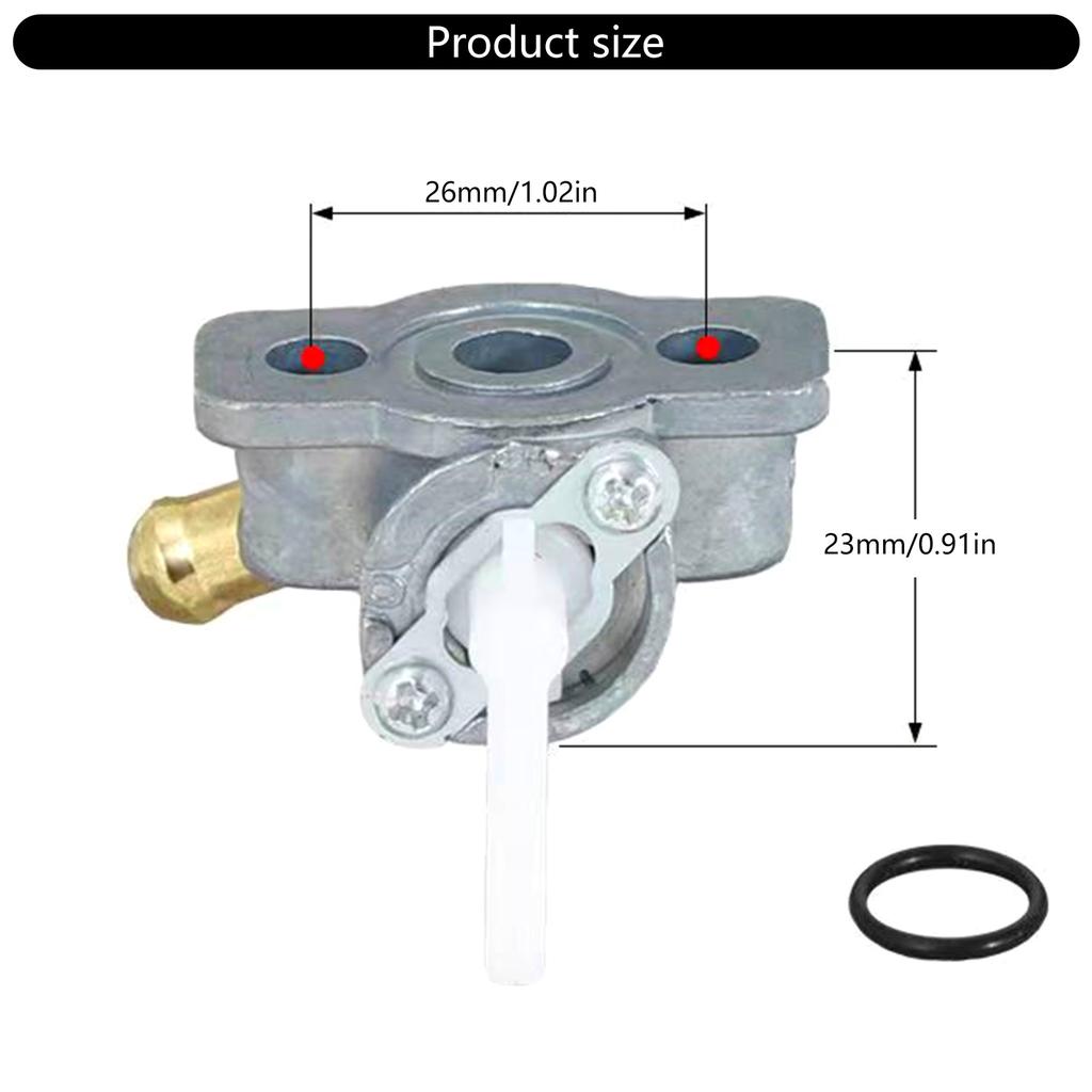 Practical Fuels Tank Switches Petcock Accessory With Chinese Generators 9HP To 16HP for High Performances Daily Use
