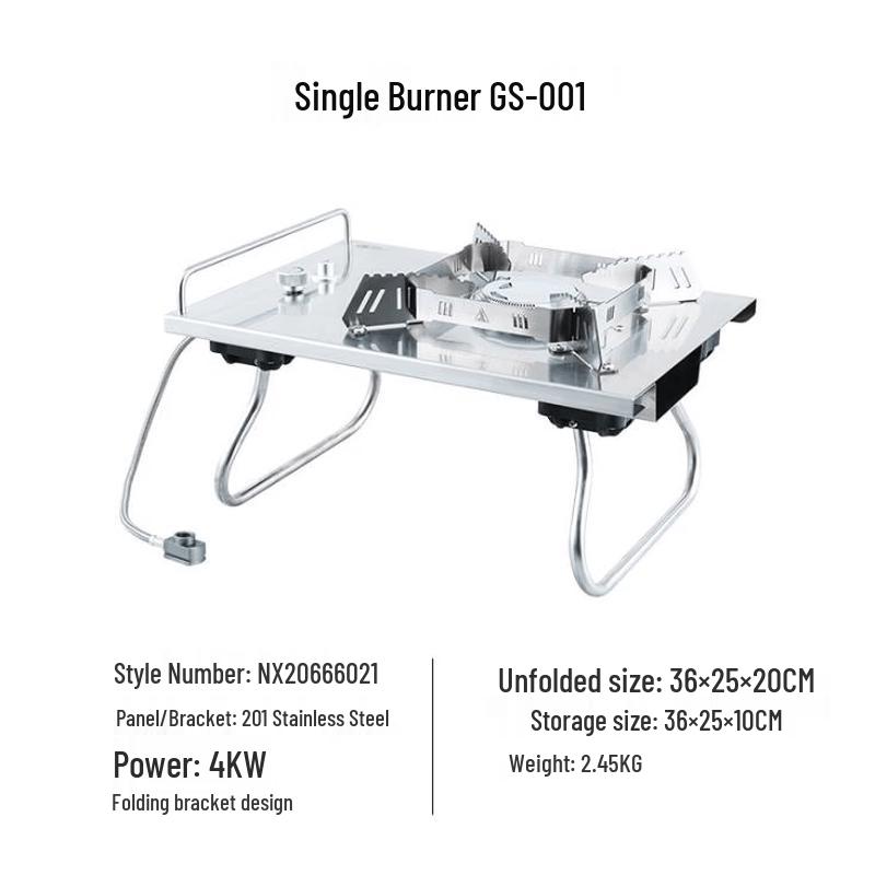 MOBIGARDEN Portable Single Burner Stove