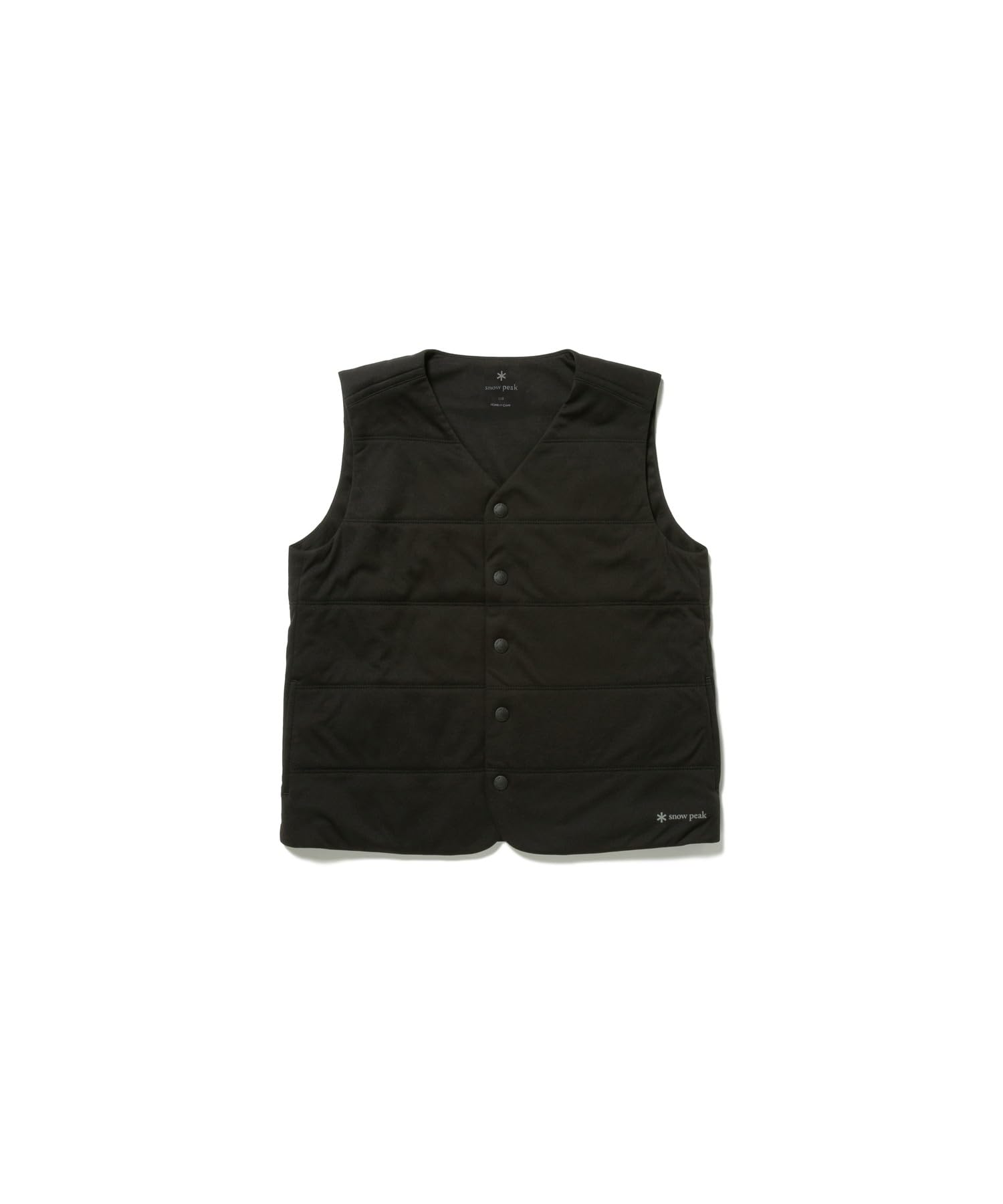 

Snow Peak Детский гибкий утепленный жилет Размер 125 SW-25SK002, Черный, чёрный