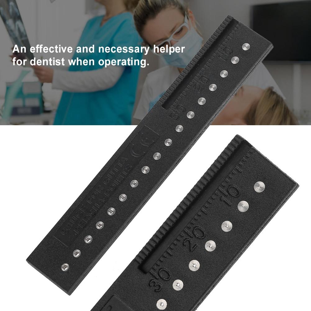 Puncte Gutta Percha Scară de Măsurare Span Riglă de Măsurare a Canalului Radicular Instrumente Instrumente Dentare