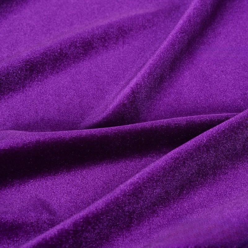 100x155cm Stretch Velvet Fabric Diamond Luster Cloth Soft Upholstery TextilesDiy Velour for Sofa Curtain Background