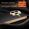 For Xiaomi POCO F7 Ultra Case Luxury PU Leather Plating Lens Protective Back Cover Case For POCO F7 Pro F7Ultra Phone Shell