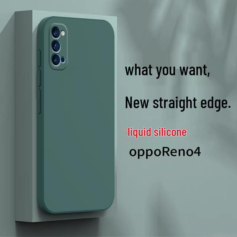 OPPOReno4 Silicone Phone Case: New 2021 Trendy Protection