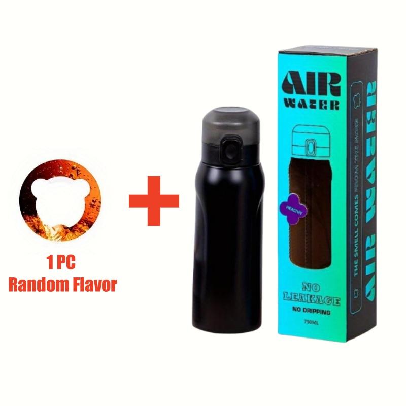 

Спортивная термобутылка из нержавеющей стали с 1/7 случайными капсулами со вкусом фруктов, портарная чашка для воды для фитнеса, спортзала, активного отдыха 750ml