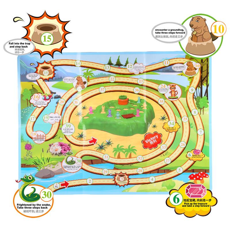 Upgraded Version Of The Third Generation Of Rabbit Trap Cross-country Turtle Rabbit Competition Desktop Parent-child Interactive Game Toy