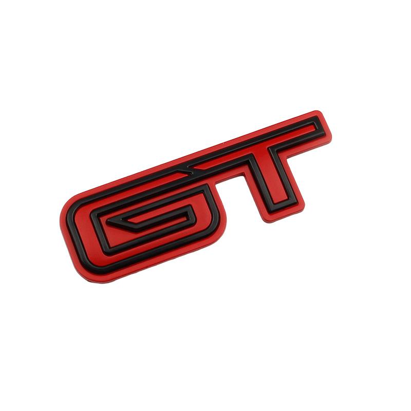 3D Metal GT Logo Sticker for Ford Mustang Mach-E Trunk fender GT emblem badge Stickers Car Modification Accessories Mach