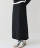 Keullaepeu Classic Line Banding Skirt_Black