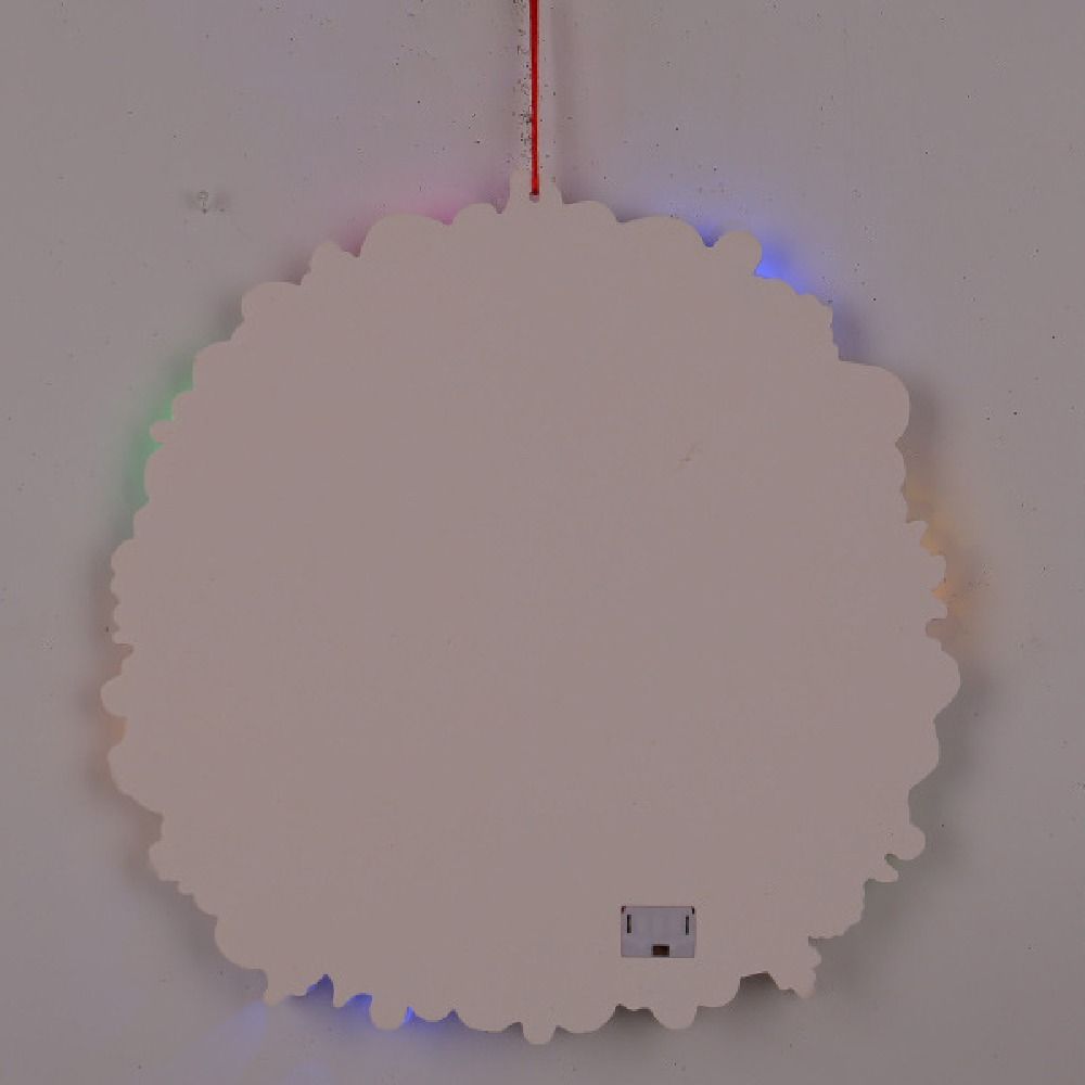 Cartoon Christmas Luminous Pendant Elk Waterproof Christmas Decorations Pendant Creative Santa Scene Layout Decorations Gift