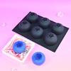 Silicone Molds For Baking Blueberry Shape Mousse Cake And Dessert Puddings with 6 Cavity Design for Home Baking