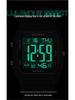 Sanda Waterproof Sports Alarm Watch - Multifunctional Square Electronic Timepiece for Students & Parties
