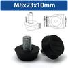 M6M8 Plastic Adjustable Foot Furniture Tables and Chairs Screw Foot Mats Cabinets Sofas Height Increasing Universal Support Pads