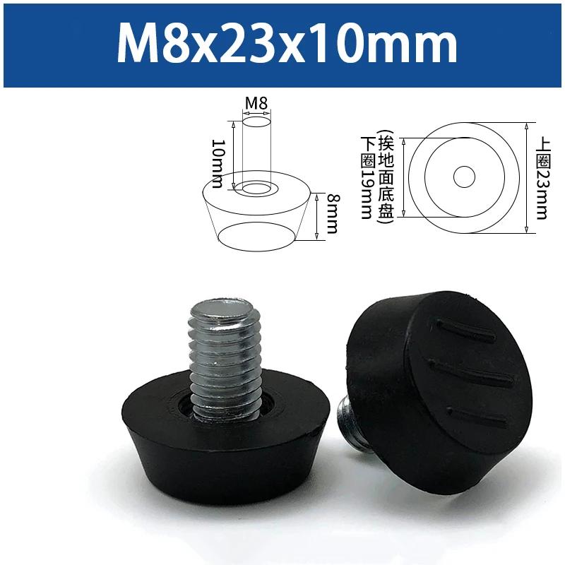 M6M8 Plastic Adjustable Foot Furniture Tables and Chairs Screw Foot Mats Cabinets Sofas Height Increasing Universal Support Pads