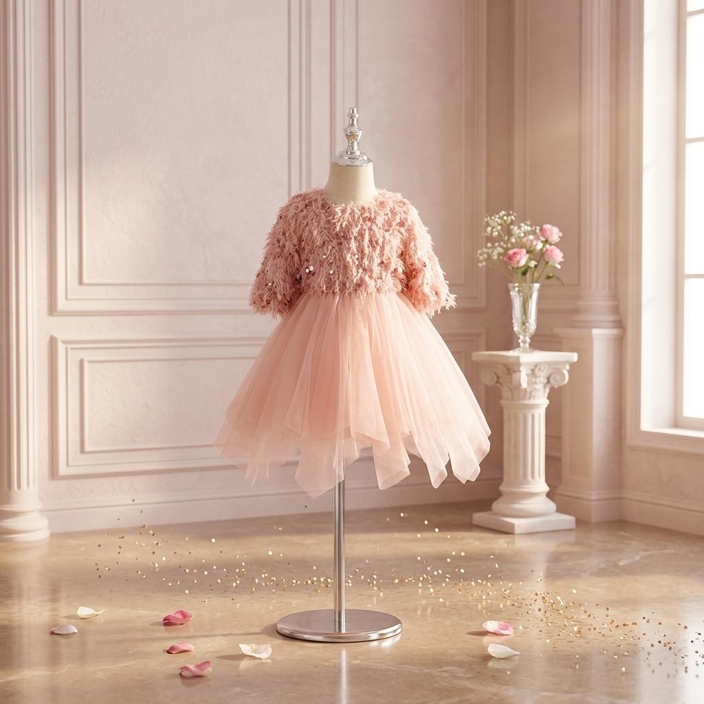 Girls' Summer Dress New Style Children'S Princess Dress Baby Dress Children'S Clothing