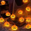 Luminous Pumpkin LED String Lights for Halloween Decor