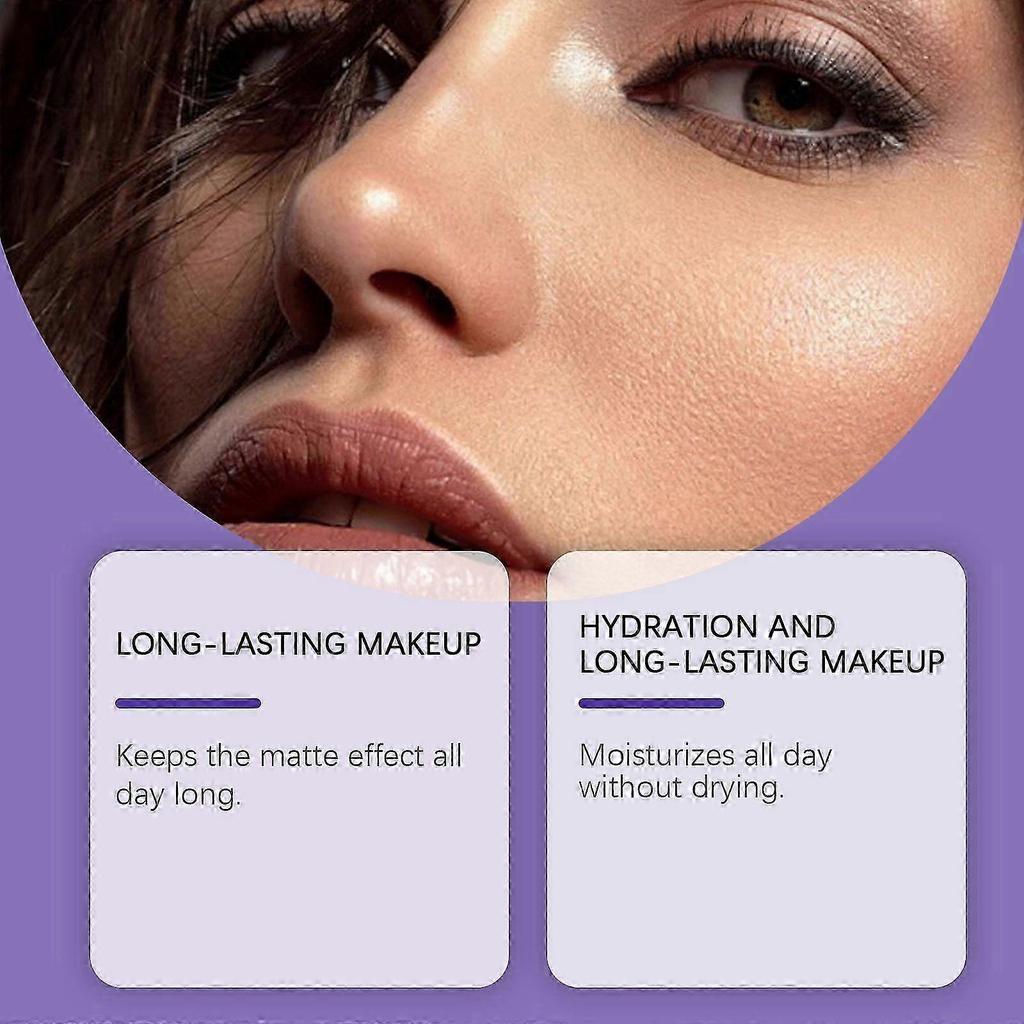 Hydrating Dark Skin Concealer Foundation Natural, Pore-Refining, Matte Finish, 15g