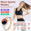 Voice Calling Smart Watch Fashion Diamond Lady Wristwatch AMOLED Always On Display Health Monitor Women Fitness Smartwatch