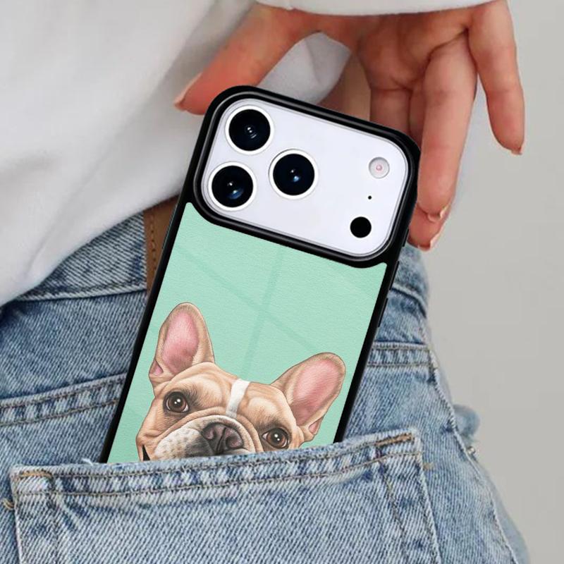 French Bulldog Art soft Phone Case for iPhone 16e 15 14 13 12 17 Pro Max Plus Air 17pro Cover Coque