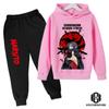 Naruto Hoodie Set Kids Clothes Boys Baby Girls Clothing Hooded Casual Sweaters Kids Hooded Clothes+pants 2pcs