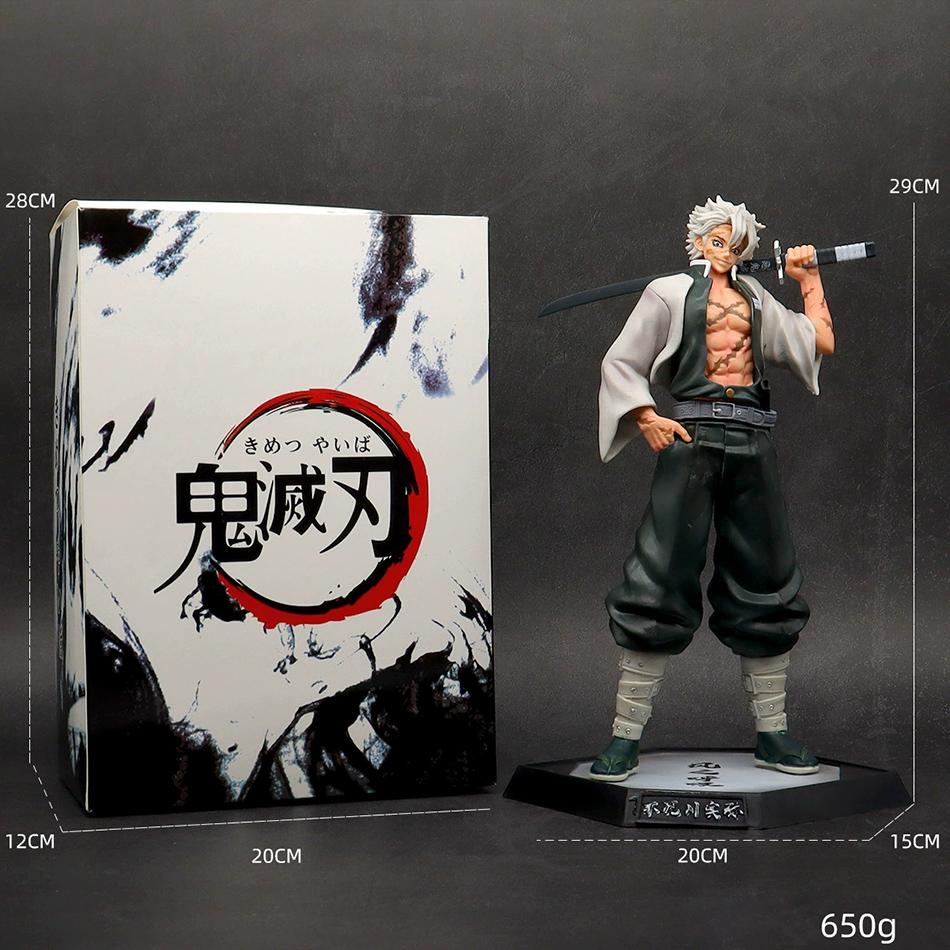 Anime Demon Slayer Kimetsu No Yaiba Figur Giyuutarou Daki Kokushibo Tsugikuni Yoriichi Douma Inosuke Actionfiguren Modell Spielzeug