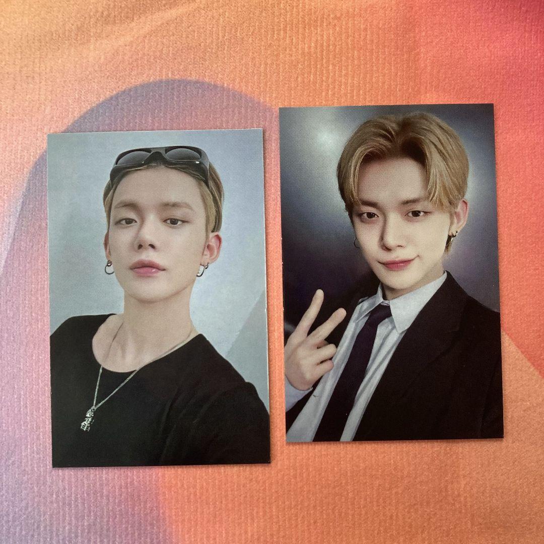 

[USED] TXT Yeonjun GGUM pre-recorded Sanok trading card public broadcast 2 pieces