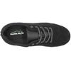 Rustieke Heren Casual Sneakers Veters, Breed, Lichtgewicht, Antislip, Zwart, Maat 25,5 cm, 3E