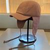 Fleece Ear Protector Baseball Cap Men And Women Outdoor Cycling Warm Autumn Winter Lei Feng Hat Fashion Bomber Cap