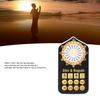 Islamic Hymn Audio Speaker Night Light Arabic Quran Audio Player With 140 Scriptures