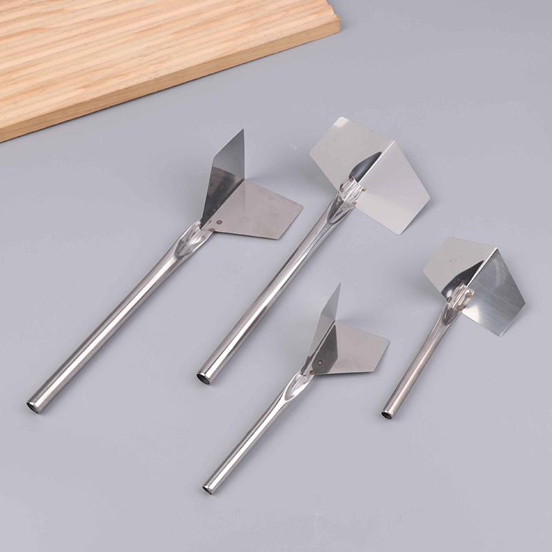 1/4Pcs Construction Tools Stainless Steel Putty Knife Drywall Scrapers Hand Tool Inside Outside Corner Scraping Puller
