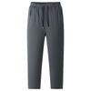 Men's Fleece-Lined Trousers with Thickened Cotton Lining Winter Thermal Outerwear Casual Trousers with Cuffed Legs Men's Sports Trousers