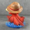 ONE PIECE Shuiyue Luffy Figure Laugh Childhood Luffy Desktop Car Desktop Ornament Anime Nautical King Peripheral