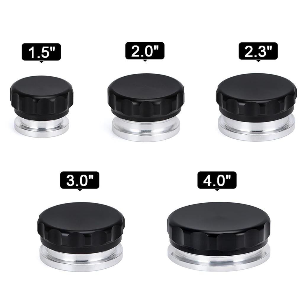 Tank Cap Key 3.0"/76mm 2.5"/63.5mm 2"/50.8mm 1.5" 38mm Aluminum Alloy Welded Billet Filler Neck