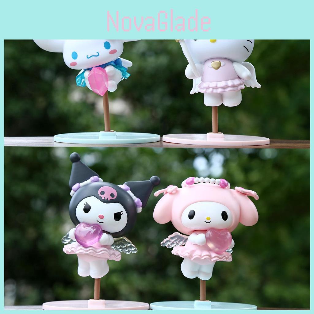 Kuromi Melody Hello Kitty Anime Toy Pvc Cute Collectible Figurine For Kids And Collectors