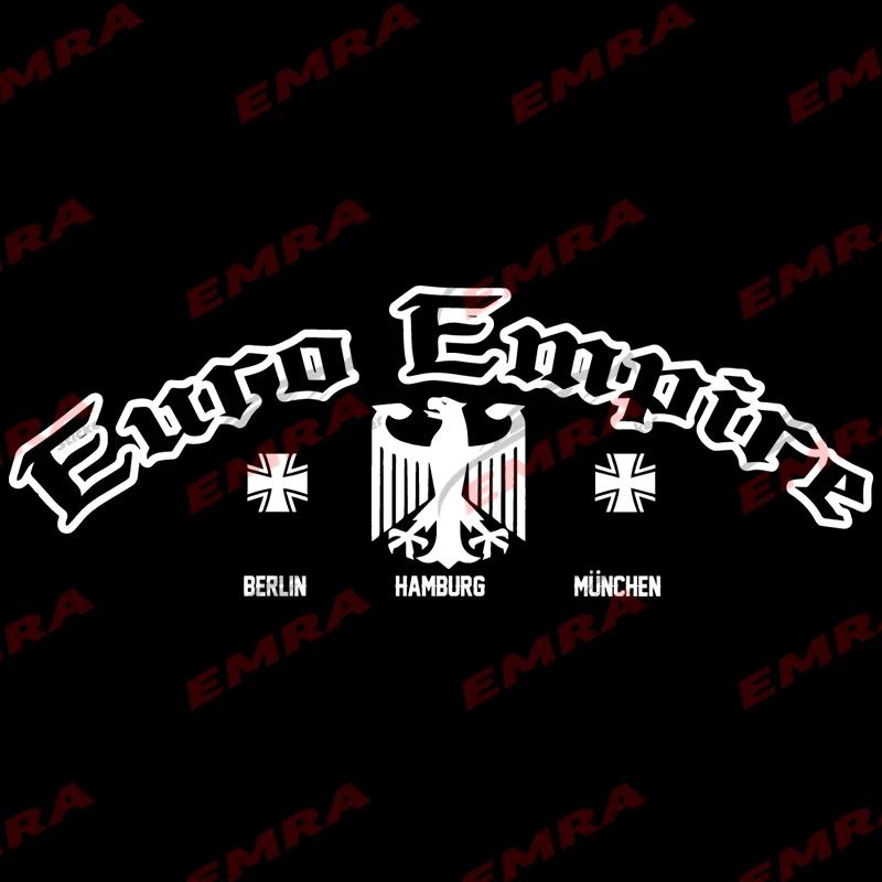 Text Euro Empire for Car Sticker Windshield Banner Rear Window Decoration External Accessories Waterproof Pvc Vinyl Decals