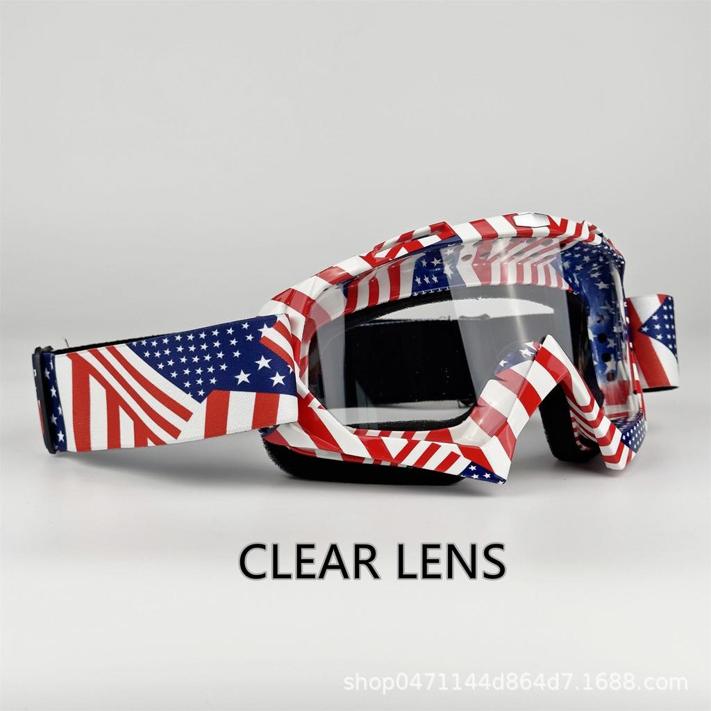 Goggles Riding Glasses Outdoor Motorcycle Off-Road Goggles ATV Men's and Women's Mountain Bike Bike Windshield Lenses