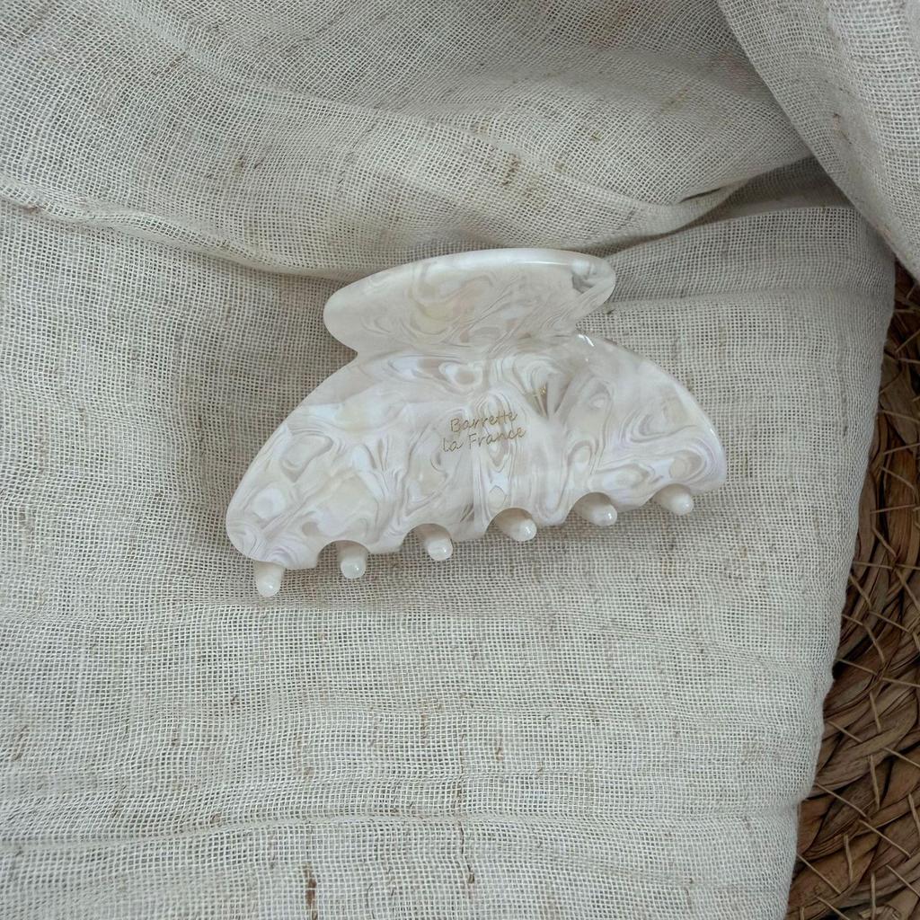 Exquisite Korean Acetate Hair Clip - Small Claw for Back of Head, Half-Up Style