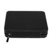 Slots Embedded Portable Travel Storage Bag For Watch/Daily Necessities Storage Box Leather Zipper Watch Box