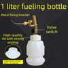 Auto Brake Fluid Bleeder & Filler Tool with Slant Spout - Leak-Proof Brake Oil Dispenser for Brake System Maintenance & Transfer