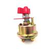 Metal Knob Battery Disconnect Switch with Lock Bracket, Battery Isolator Cut Off Kill Switch for Excavator Forklift Marine Boat