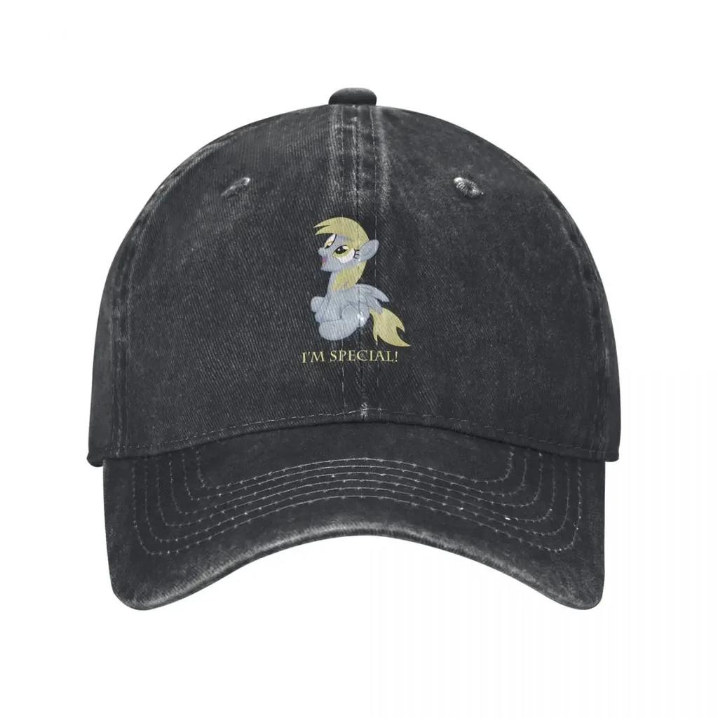 Muffins Derpy Hooves Denim Baseball Cap Hiking Fishing Trucker Summer Unisex Women Vintage Sunscreen Baseball Caps