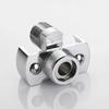 40 Degree Adjustable Wall Mounted Faucet Copper Angled Curved Foot Eccentric Screw Corner for Adjust Angle Of Intake Pipe