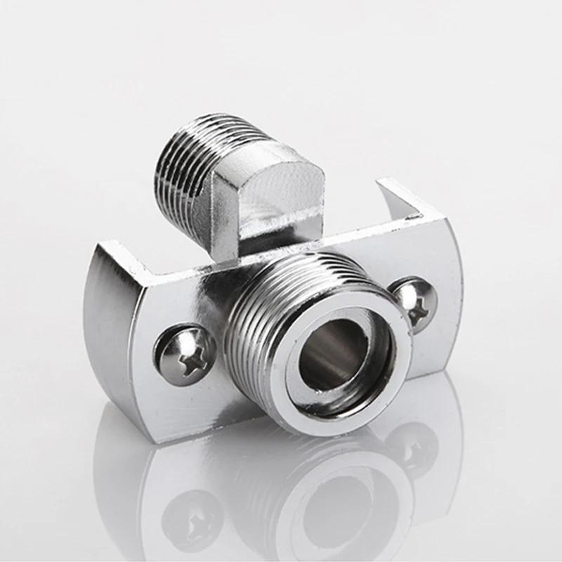 40 Degree Adjustable Wall Mounted Faucet Copper Angled Curved Foot Eccentric Screw Corner for Adjust Angle Of Intake Pipe